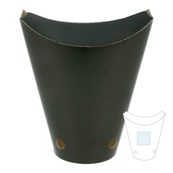 French Fries Cups with Cardboard Closure